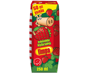 Limpa zemeņu dzēriens 250ml